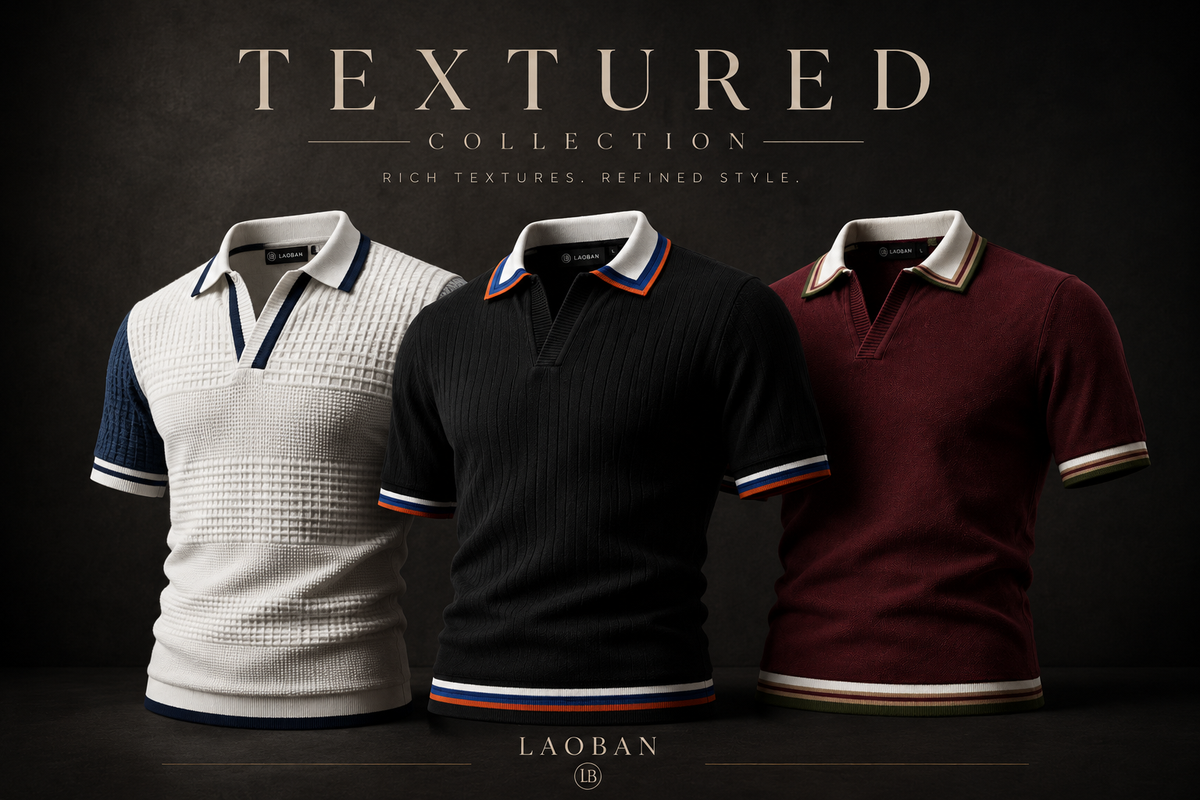 TEXTURED POLO