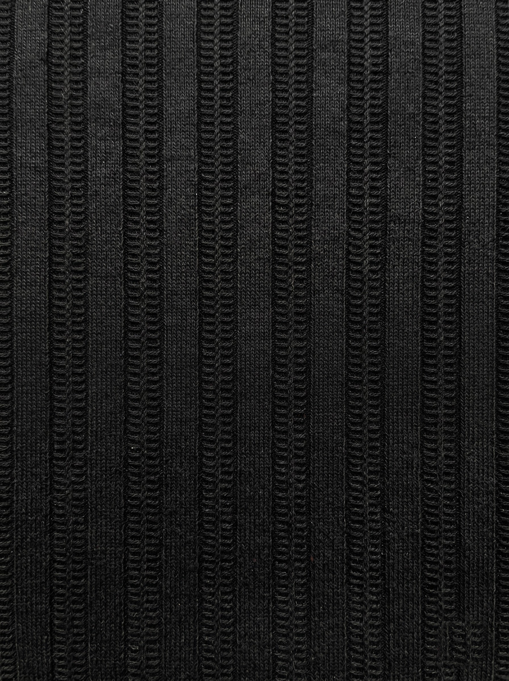 Black Zip Polo