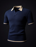 Navy Half-Sleeve polo