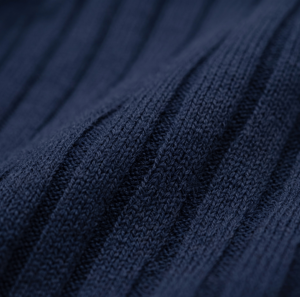 Navy Half-Sleeve polo